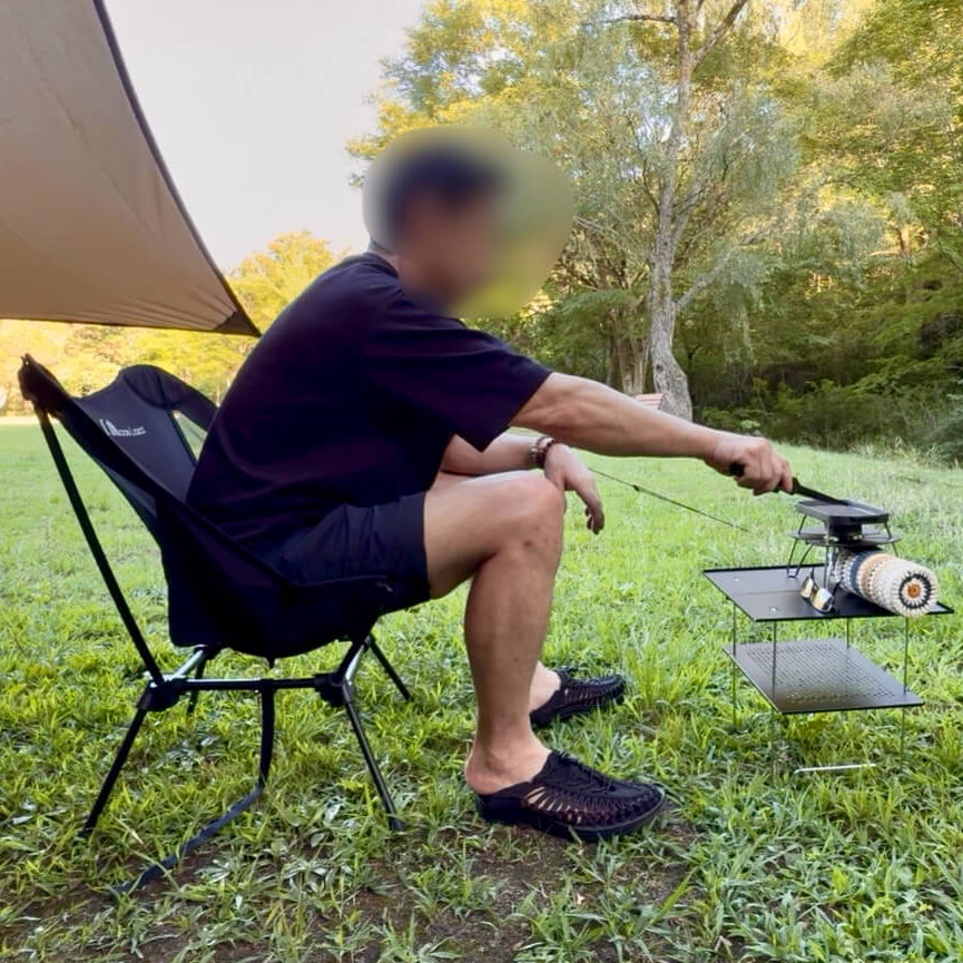 ソロキャンプ｜キャンツーにおすすめの軽量コンパクトなテーブル【ZEN Camps Air-2 Table 】
