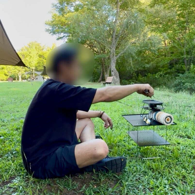 ソロキャンプ｜キャンツーにおすすめの軽量コンパクトなテーブル【ZEN Camps Air-2 Table 】